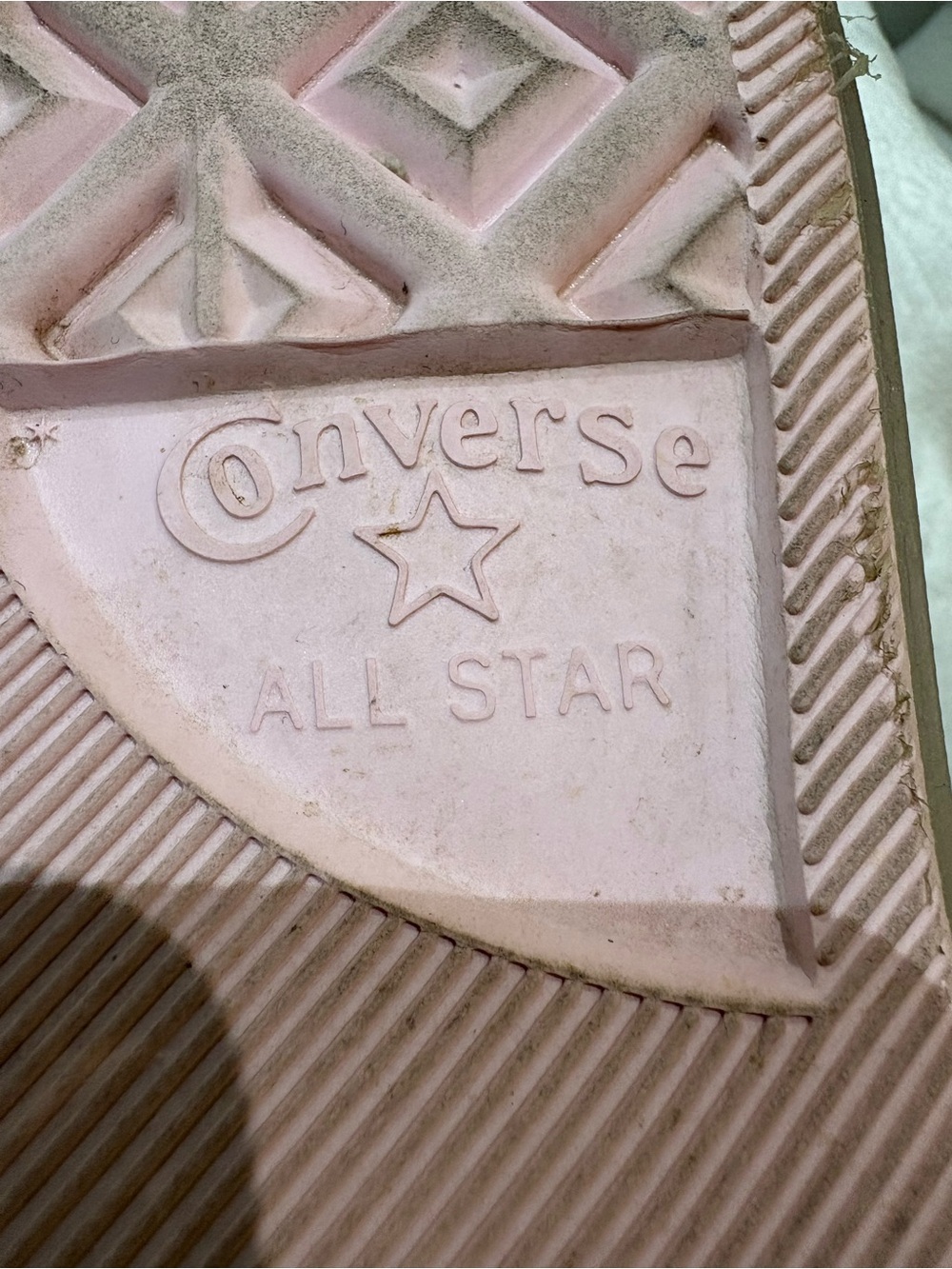 CONVERSE ALL STAR CHUCK TAYLOR CX LIGHT BLUE & PINK HOGH TOP CANVAS SHOE W 8 - Picture 10 of 10